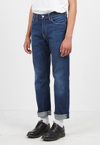 VINTAGE BLUE LEVI'S 751 FIT DENIM JEANS