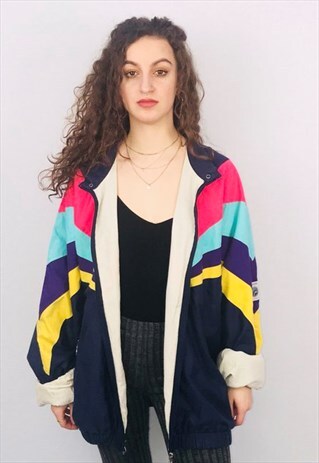 VINTAGE OVERSIZED SHELL JACKET