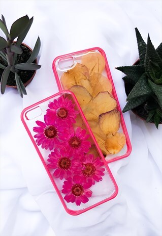 HANDMADE PHONE CASES/ PHONE COVERS WITH REAL PRESSED FLOWERS
