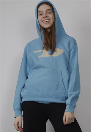 VINTAGE 90'S BLUE DIESEL HOODIE