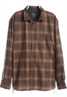 Vintage 90's Pendleton Shirt Long Sleeve Button Up Check