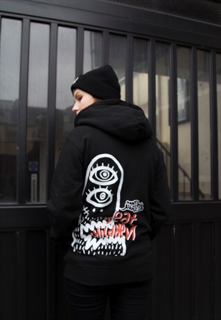 CHILDRENS NIGHTMARE ZIPPED HOODIE