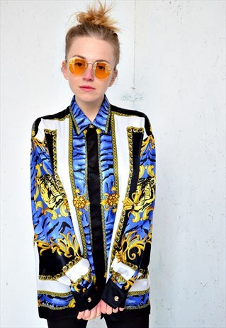 80S VINTAGE COLORFULL SHIRT