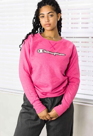 VINTAGE CHAMPION SWEATSHIRT JUMPER LOGO 90S M 11.6