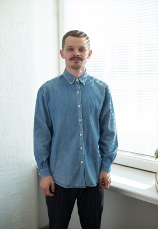 VINTAGE 90'S DENIM SHIRT