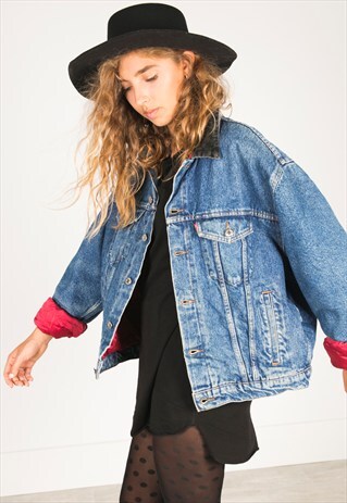 VINTAGE 80S LEVIS WINTER BLANKET JACKET / R1100R025