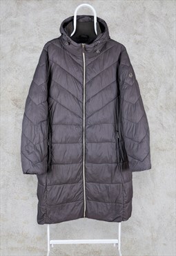 Michael Kors Brown Puffer Parka Jacket Women's XL