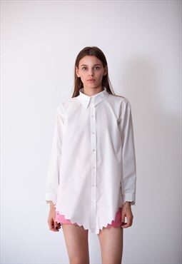 Uvia white ritual shirt