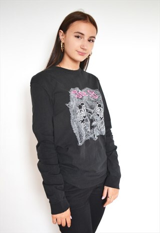VTG GRUNGE 90'S SKELETON ICEBERG LONG SLEEVED TOP