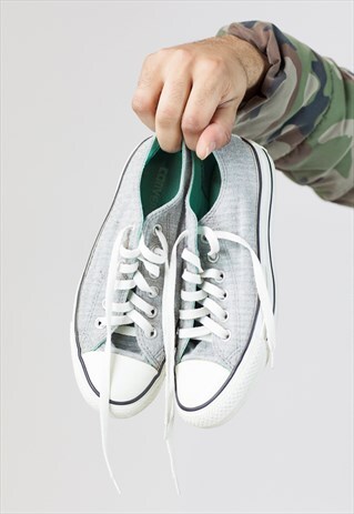 VINTAGE CONVERSE GREY TRAINERS