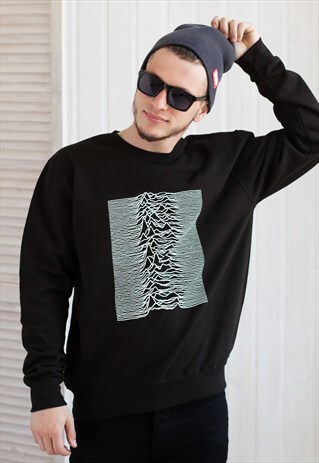 PULSAR (JOY DIVISION USED ON UNKNOWN PLEASURES) SWEATSHIRT