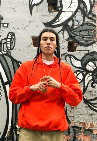VINTAGE ORANGE HOODIE