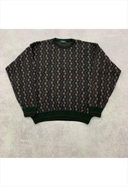 Vintage Knitted Jumper Men's XL