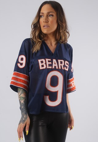 VINTAGE CROPPED T-SHIRT JERSEY TOP FOOTBALL UK 12 (GN3S)