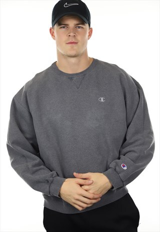 VINTAGE CHAMPION SWEATSHIRT GREY