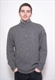 VINTAGE NAPAPIJRI 1/4 ZIP SWEATSHIRT JUMPER PULLOVER