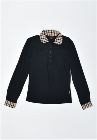 VINTAGE 90'S POLO SHIRT BLACK