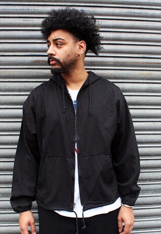 HOODED VINTAGE 90S JACKET