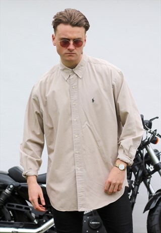 RALPH LAUREN BLAKE USA SLATE VINTAGE SHIRT