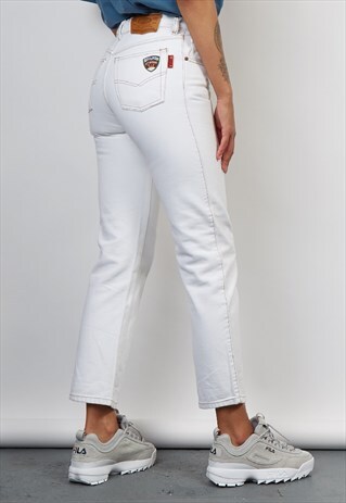 VINTAGE 80'S CASSUCI BLEACHED JEANS