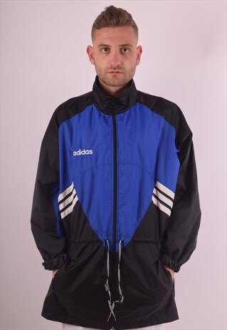 VINTAGE ADIDAS JACKET / WINDBREAKER SIZE L (554)