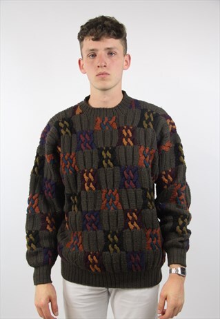 VINTAGE AMAZING PATTERNED TIMBERLAND JUMPER