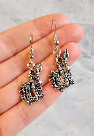 CHINESE DRAGON EARRINGS