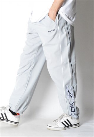 VINTAGE 90S GREY REEBOK PANTS