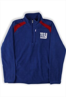 Vintage NFL New York Giants Blue Fleece Womens