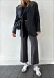 ARMANI VINTAGE TROUSERS 90S WIDE LEG GIORGIO BROWN W28