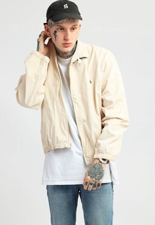 VINTAGE POLO RALPH LAUREN HARRINGTON JACKET