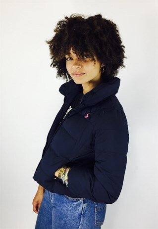 RALPH LAUREN CROPPED DOWN PUFFER COAT