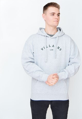 GREY VILLAINS LDN (GREEN) HOODIE