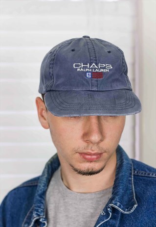 VINTAGE RALPH LAUREN BASEBALL CAP LOGO 90S ONE SIZE 2.7