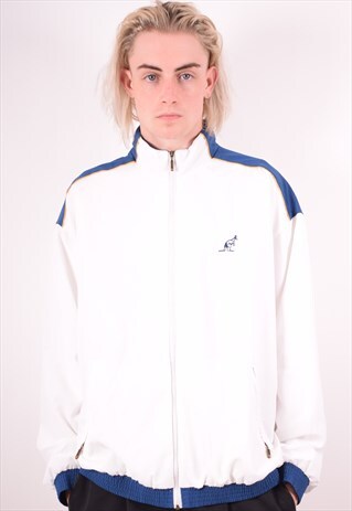 AUSTRALIAN L'ALPINA MENS VINTAGE TRACKSUIT TOP JACKET XL 90S