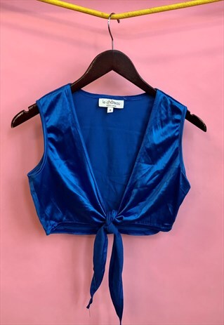 CUTE VINTAGE 00S 2YK SLEEVELESS CROP TOP