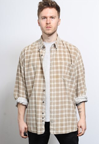 VINTAGE CORDUROY CORD SHIRT