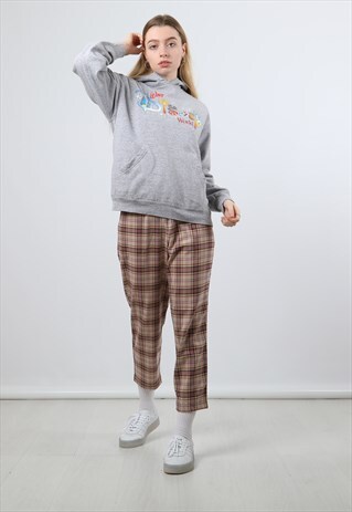 DISNEY MEDIUM GREY PRINTED HOODIE