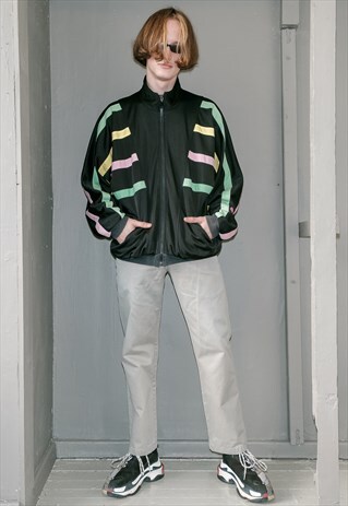 VINTAGE RAVE SPORT JACKET / 1990S
