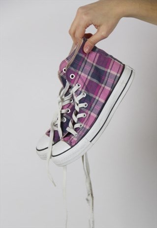 VINTAGE CONVERSE 90'S HIGH-TOP TRAINERS