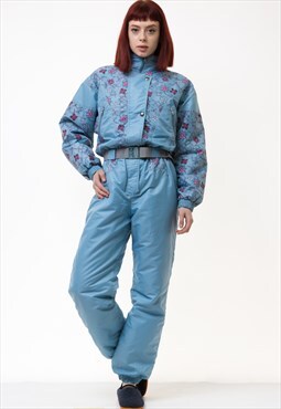 Ski Suit S-M Womens Ski Suit Snowsuit Winter Overalls 5013