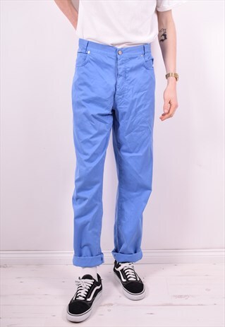 VERSACE MENS VINTAGE JEANS W38 L34 BLUE 90'S