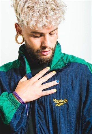 VINTAGE 80S REEBOK WINDBREAKER JACKET / S1882