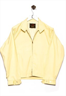 Vintage Nortex Transition Jacket Buttons on sleeve Yellow