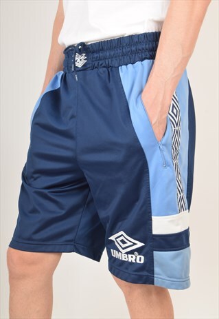VINTAGE UMBRO PRO TRAINING SHORTS SIZE L (2998)