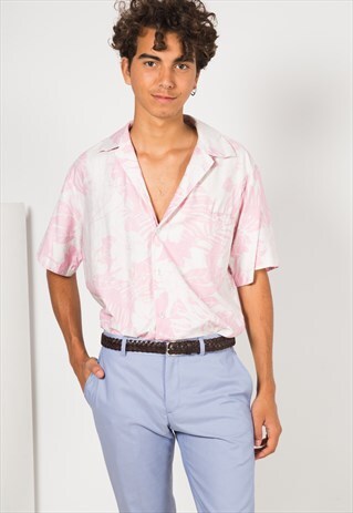 VINTAGE 80S HAWAIIAN SHIRT / S1672