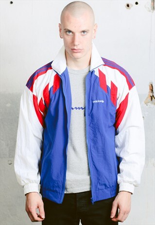 VINTAGE BOLD ADIDAS SHELL JACKET