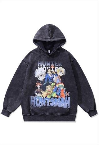 ANIME HOODIE HUNTER HUNTSMAN PULLOVER JAPANESE CARTOON TOP