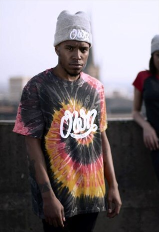TIE DYE T-SHIRT - VOLCANIC CASCADE