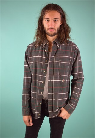 VINTAGE 90'S TOMMY HILFIGER CHECKED SHIRT